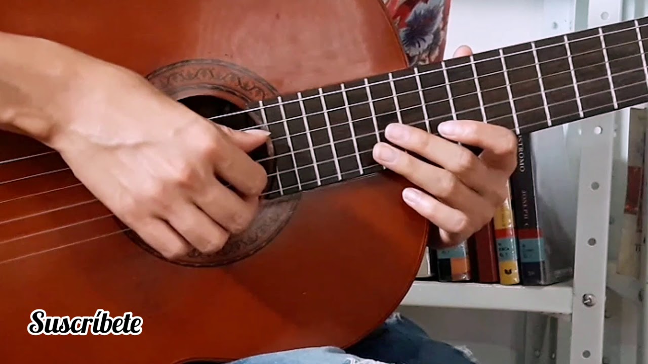 Aprende a tocar Hace Un Mes - Los 50 De Joselito(Tutorial en Guitarra-Punteo-Acompañamiento