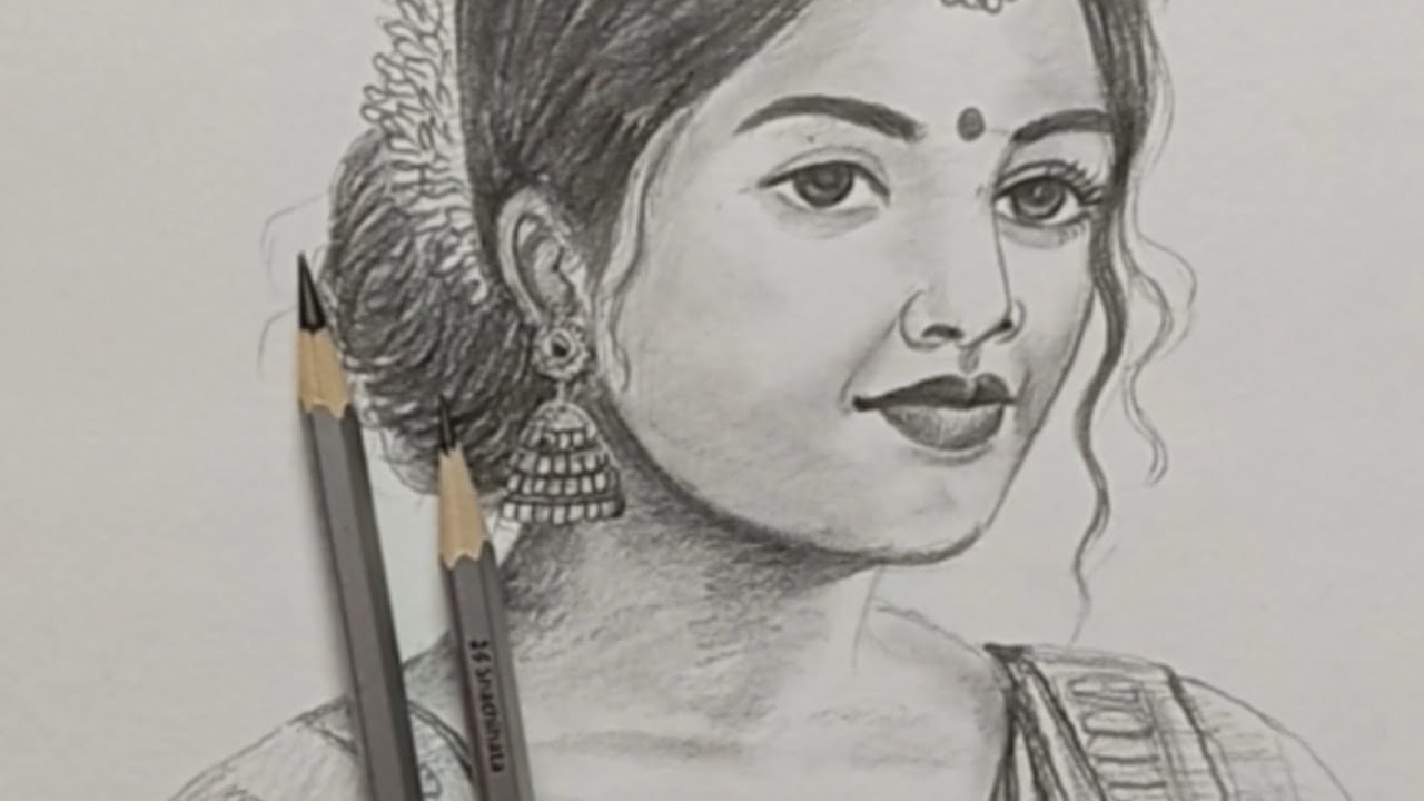 How to draw a woman face easy / How to draw a woman face easy step by step