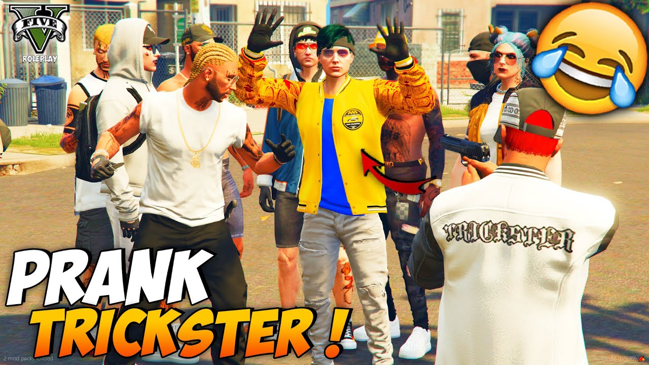 PRANK TRICKSTER GA INGET KELUARGA SAMPE BAPER OOC ! (FUNNY MOMENTS) - GTA V ROLEPLAY INDONESIA
