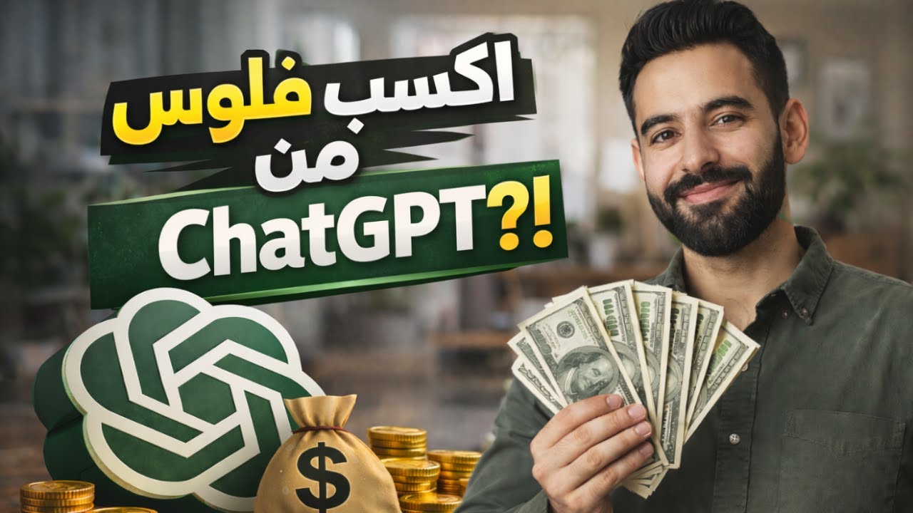 اكسب فلوس من ChatGPT خطوة بخطوة للمبتدئين | بدون خبرة