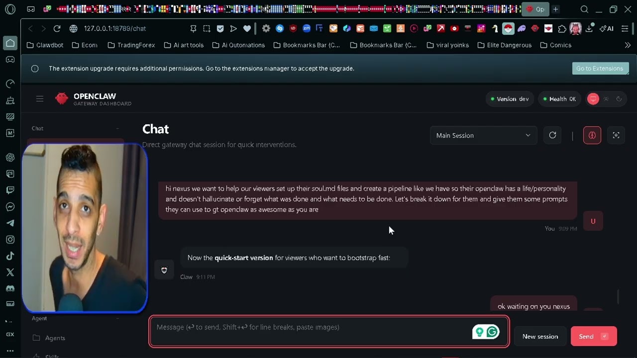 How to give openclaw a personality