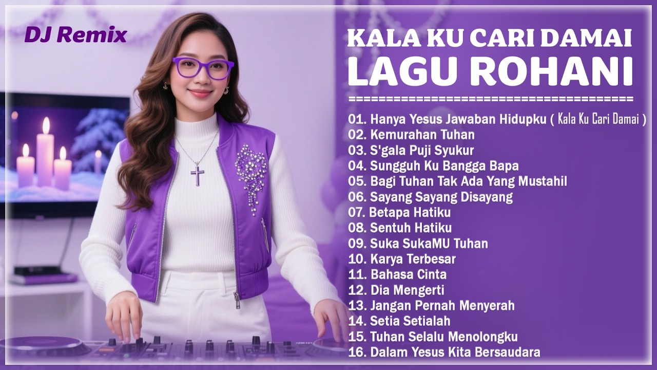 Hanya Yesus Jawaban Hidupku ( Kala Ku Cari Damai ) ❤️ DJ Remix Lagu Rohani Kristen Penyemangat Hidup