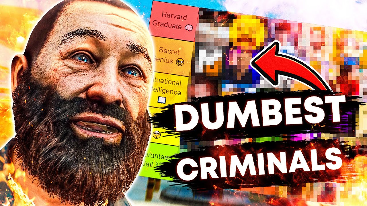 RATING NOPIXEL'S DUMBEST CRIMINALS...