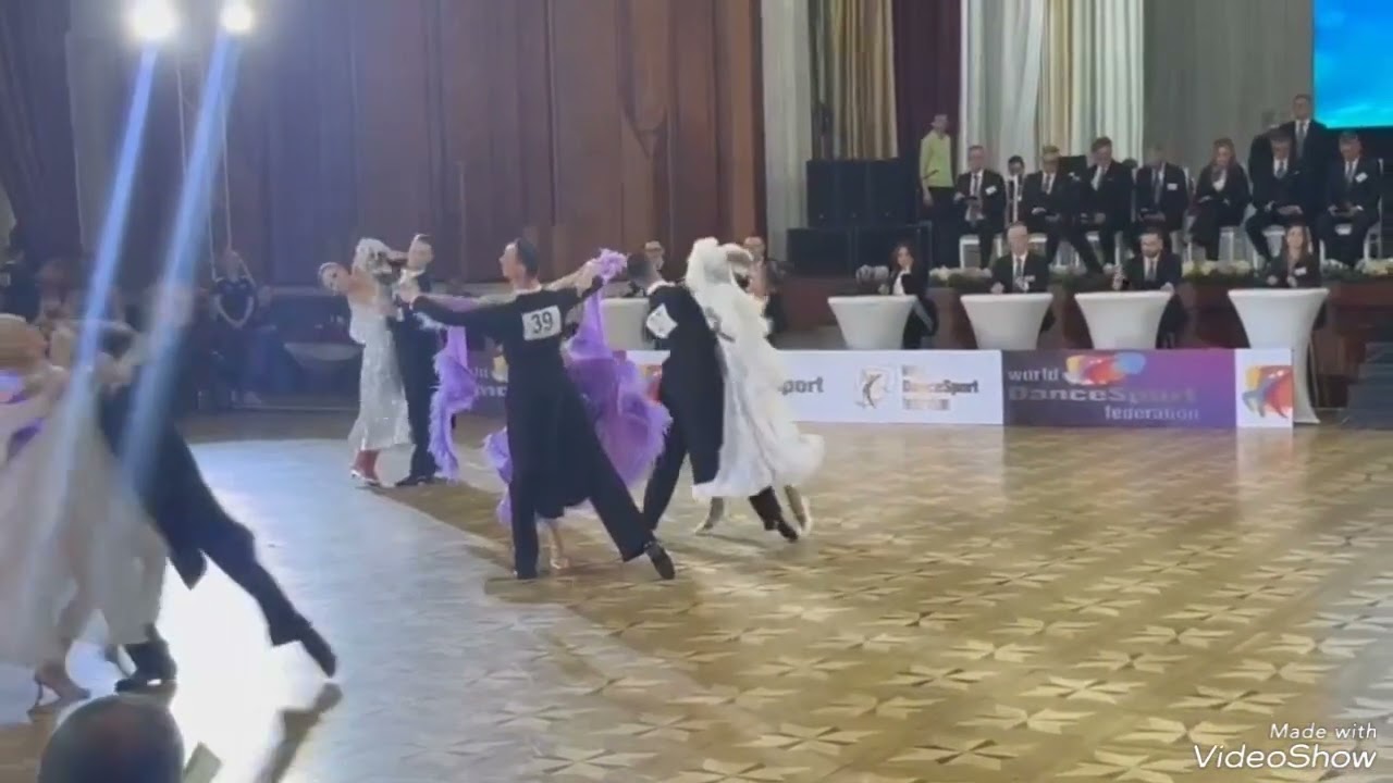 WDSF European Championship Adult Standard 2024- mix of semi - Andrea Roccatti & Julia Mozdyniewicz