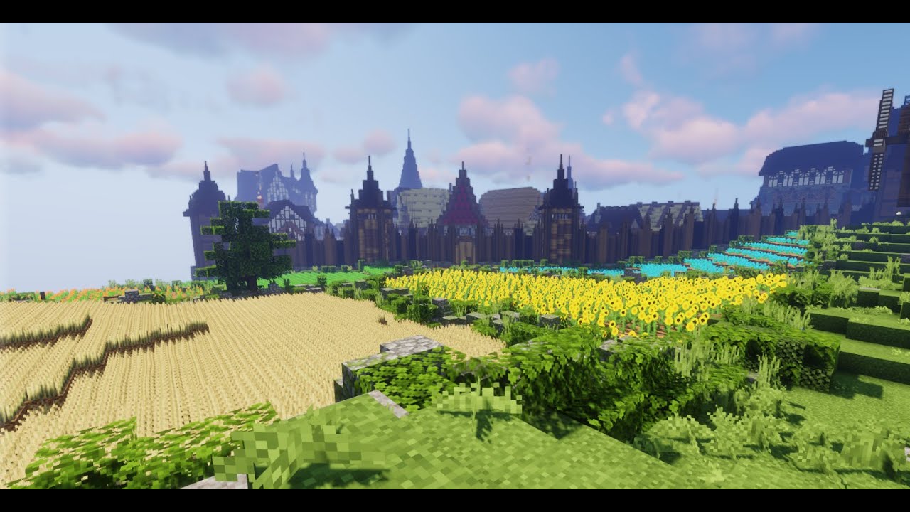 Rheiford: small minecraft fantasy medieval city