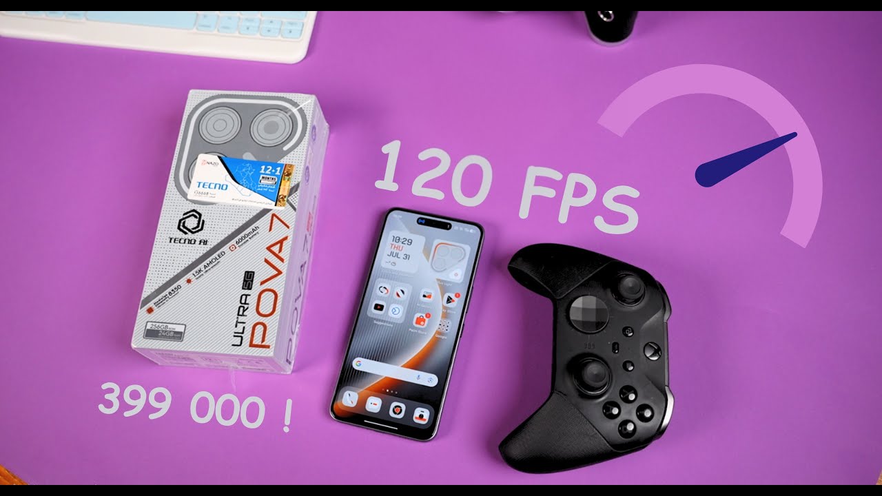 Tecno Pova 7 Ultra|| Ракетная игра со скоростью 120 кадров в секунду
