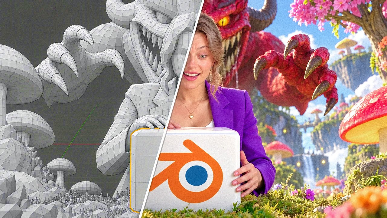 Seedance 2.5 + Blender + Claude = Full AI Filmmaking Control