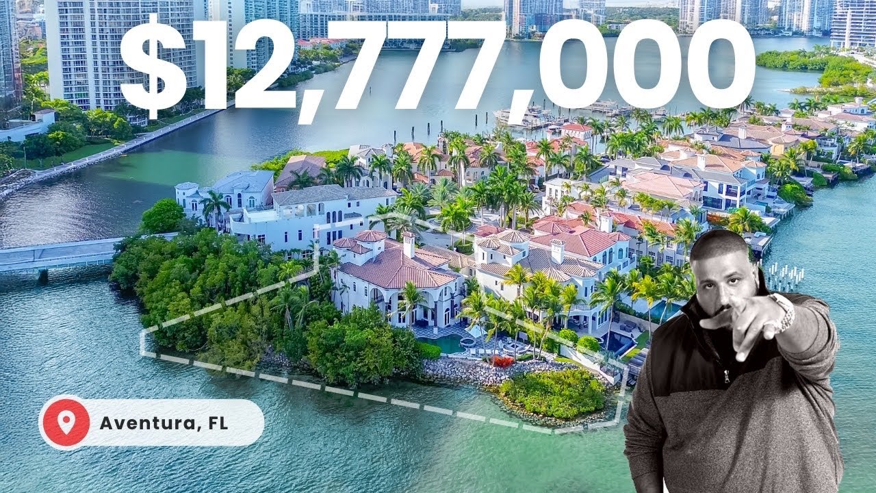 Touring DJ Khaled’s former Miami Waterfront Mansion!!