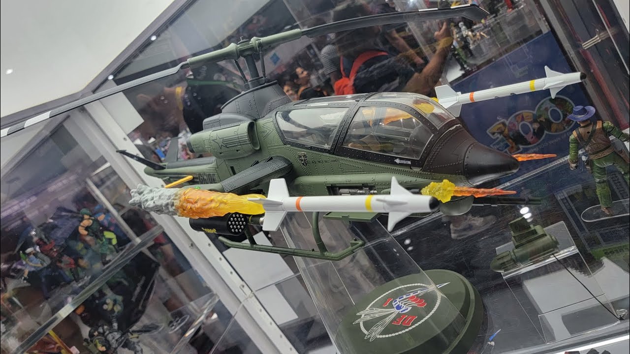GI Joe Classified Firefly on display at SDCC 2023
