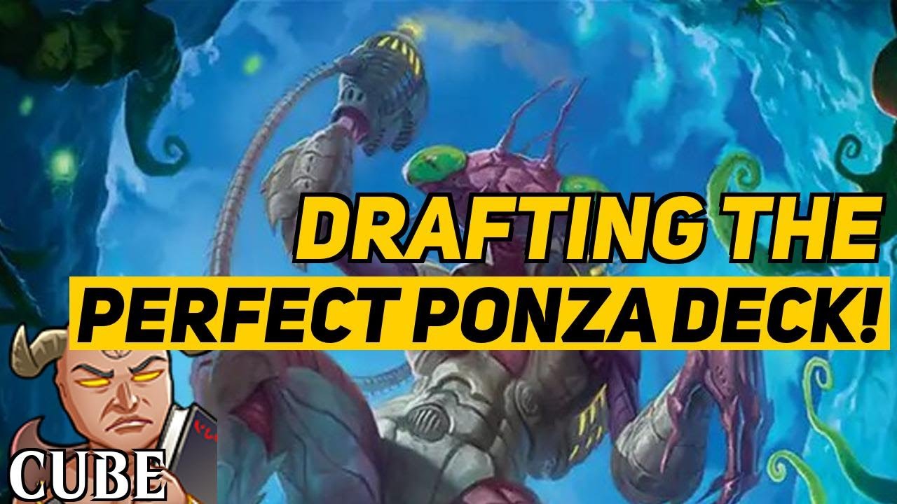 Drafting the PERFECT PONZA Deck! | Vintage Cube | MTGO