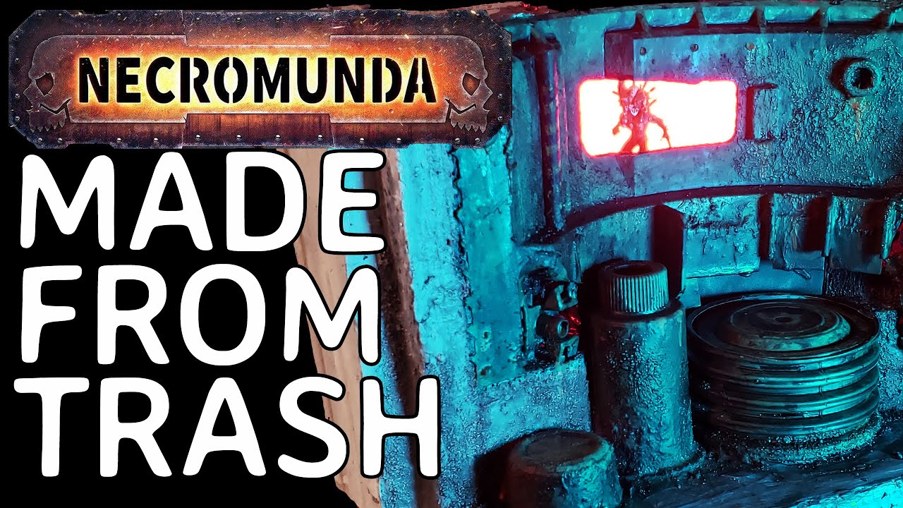 Necromunda/Warhammer 40k Speed Build with Construction Waste - October Haul...