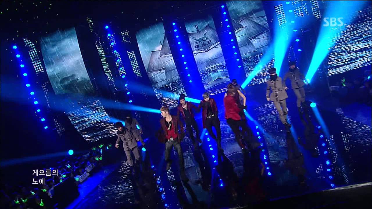 B.A.P [One Shot] @SBS Inkigayo Популярная песня 20130310