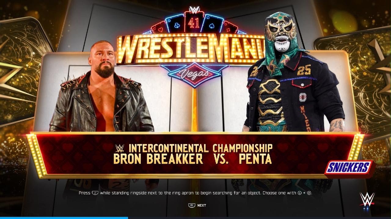Bron Breakker v Penta  at WM41  ⭐🔥🔥🔥🔥