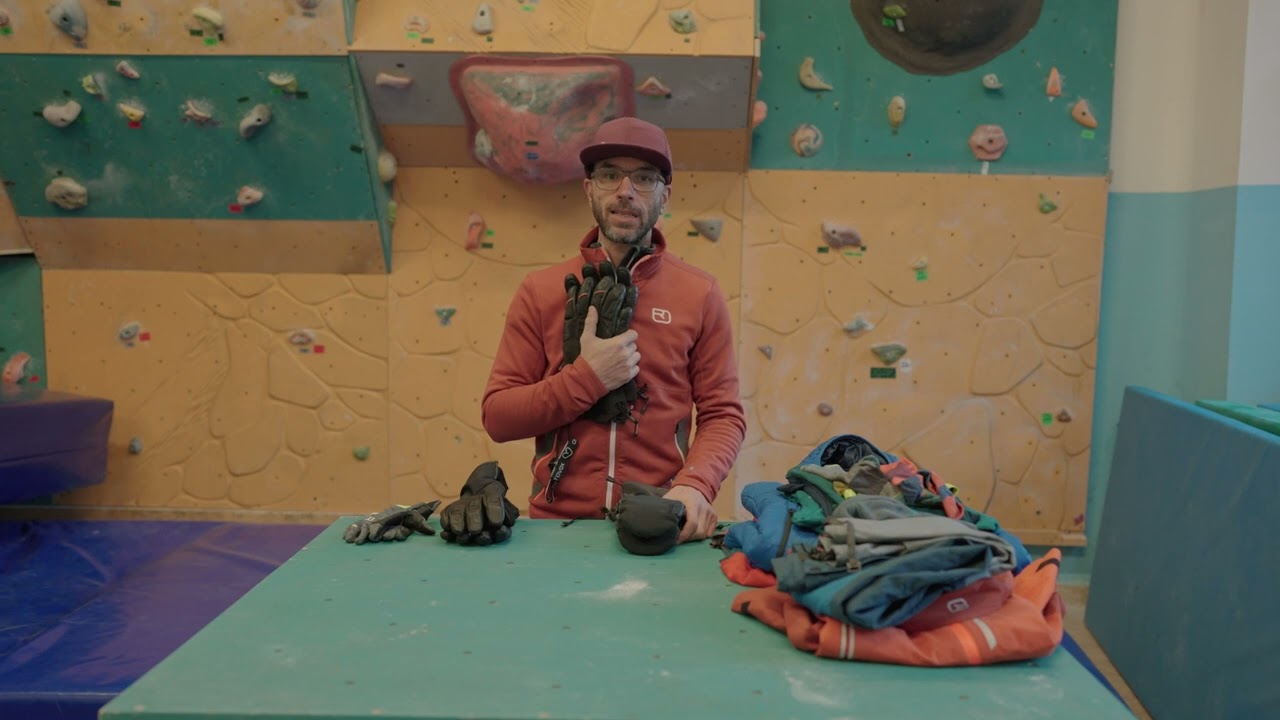 Tutorial Ice Climbing    i guanti
