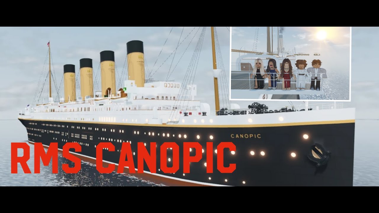 Roblox Shipwrecked | RMS CANOPIC Sinking Roleplay |