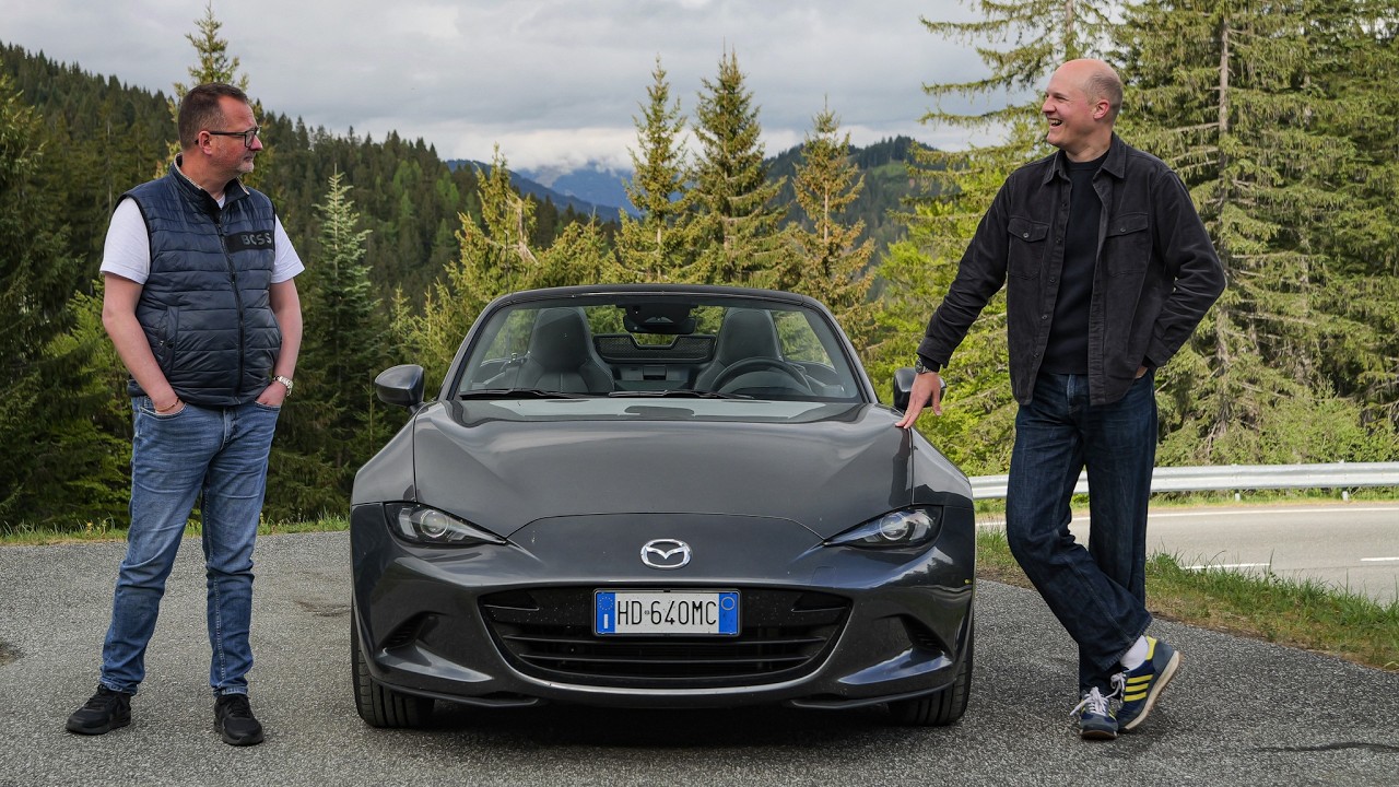 Путешествие по Европе на Mazda MX-5!