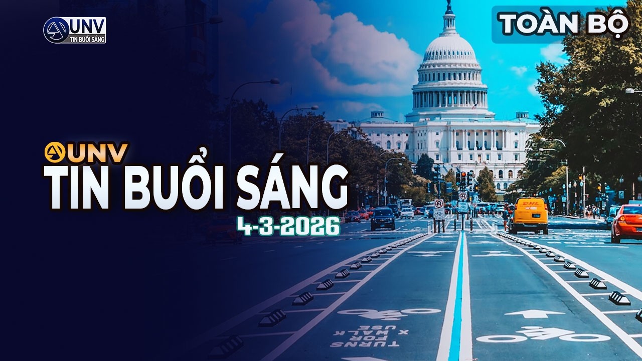 Tin tức trực tiếp buổi sáng ở mỹ 4-3-2026 | BREAKING NEWS | UNV Tin Buổi Sáng 【A6291】