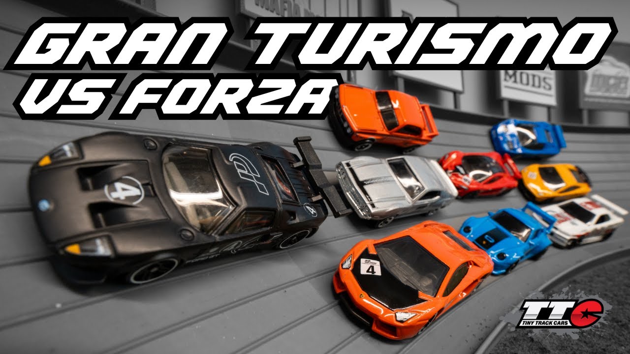 Epic GRAN TURISMO vs FORZA Diecast Racing Tournament