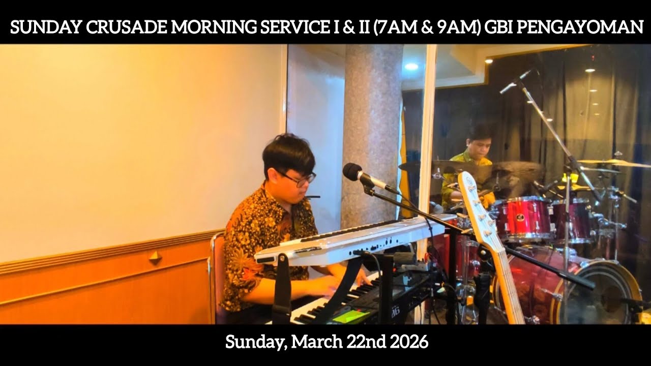 Sunday Service I & II 22 Maret 2026 (Praise & Worship Session) // Keyboard | Synth Lead | Keytar //