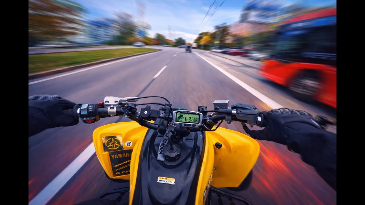 [4K] QUADVlog #10: Два мотоцикла Yamaha Raptor 700R – стандартная комплектация против замены на M...