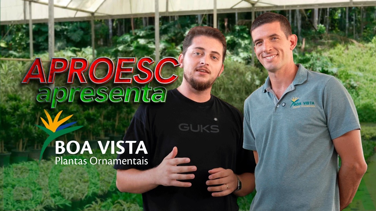 Aproesc Apresenta: Conheça a Boa Vista Plantas Ornamentais, de Pirabeiraba SC