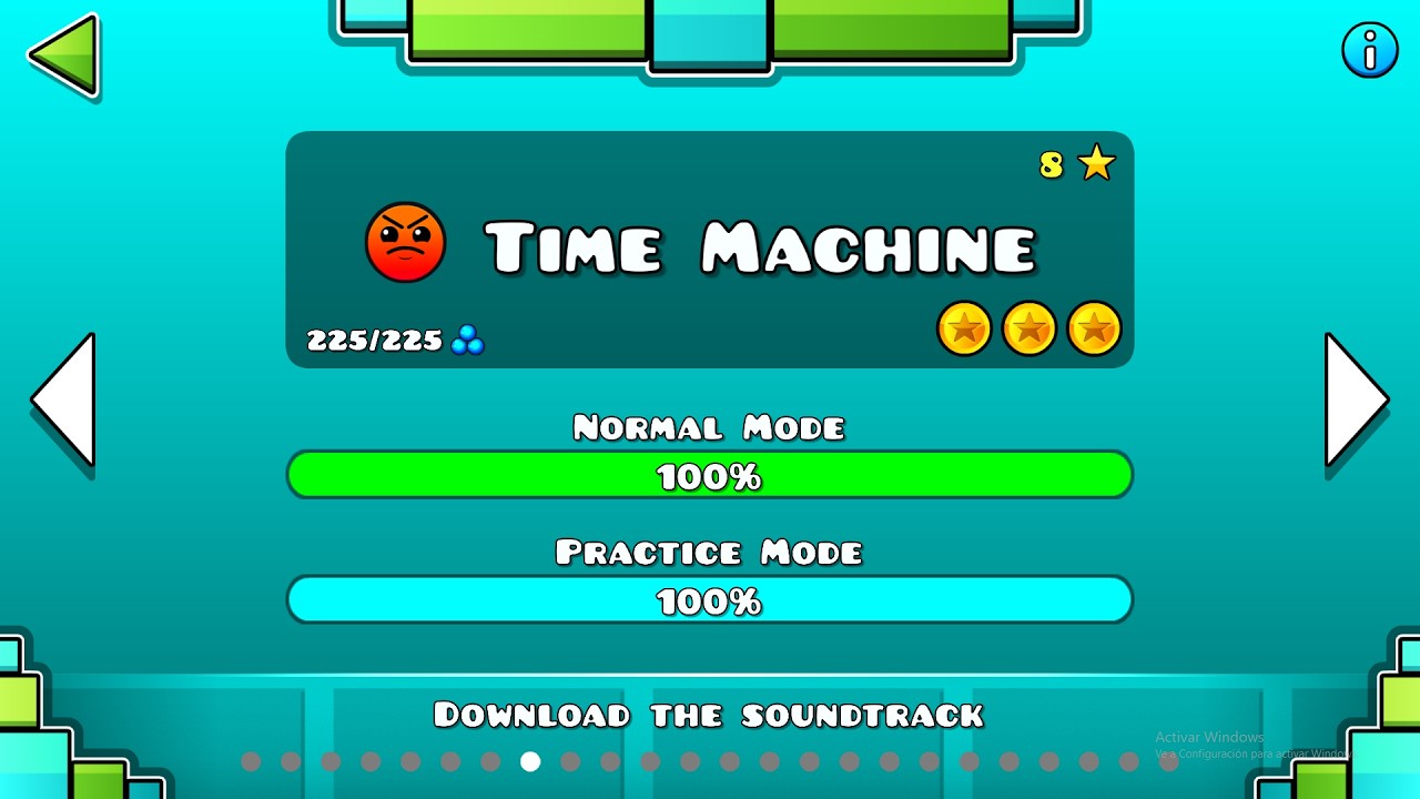 Time Machine - Geometry Dash | 100% Completed (ALL COINS).