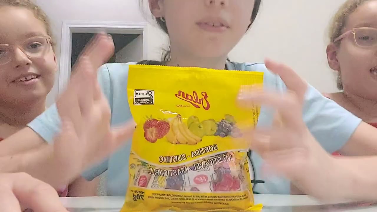 Provando nossas guloseimas 