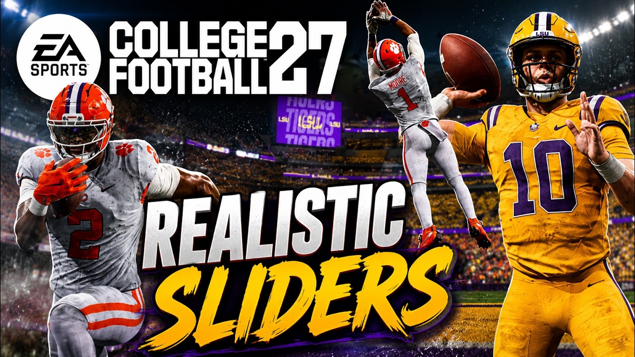 Настройки для режима династии в College Football 27! НЕВЕРОЯТНЫЙ геймплей и статистика!