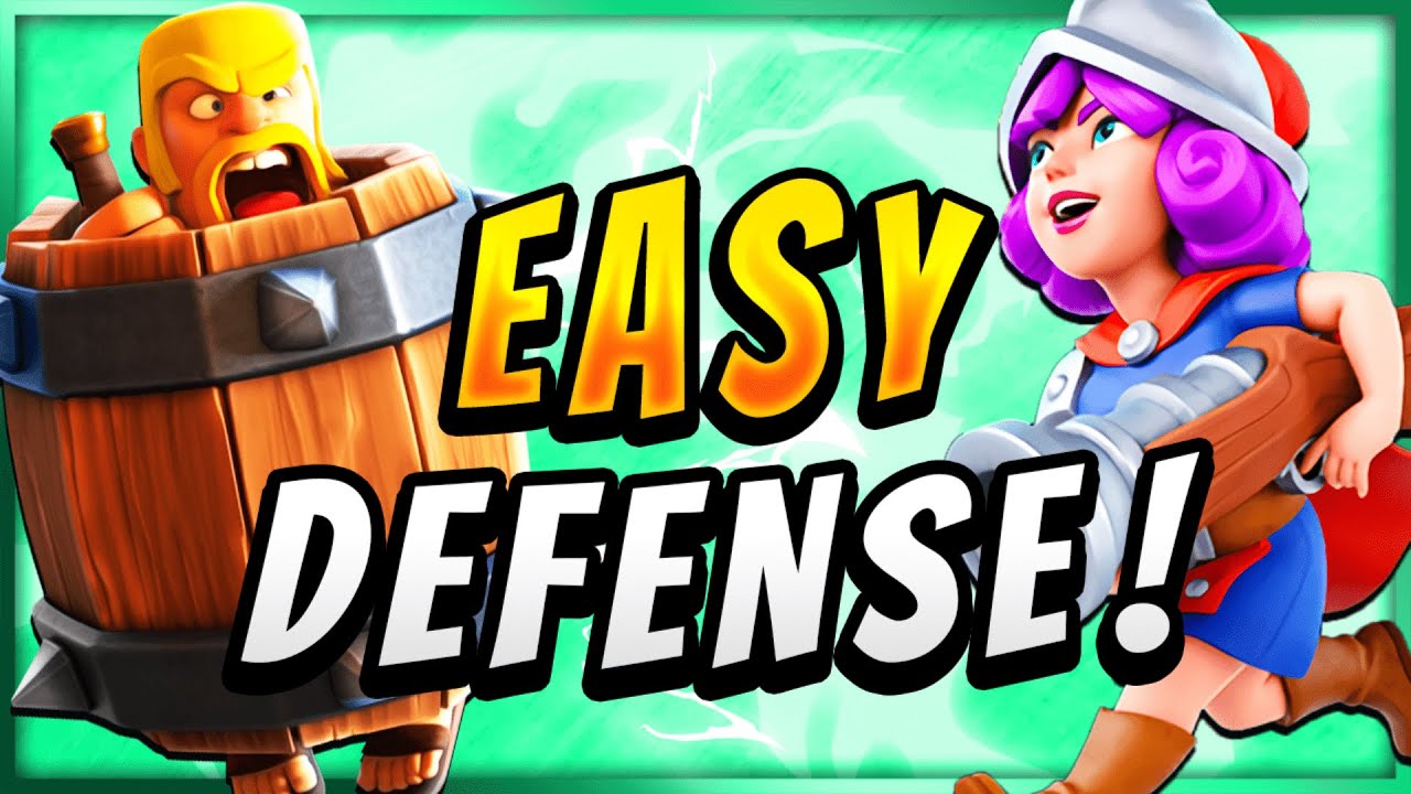 UNBREAKABLE DEFENSE! #1 CONTROL DECK NEVER LOSES TOWERS! — Clash Royale
