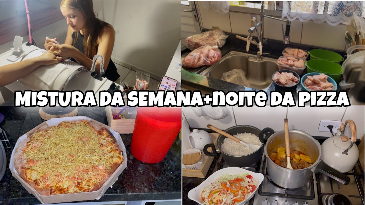 VLOG/JANTA SIMPLES E DELICIOSA+NOITE DA PIZZA.FIZ AS UNHAS,RECEBIDOS DE CALÇADOS SHEIN.@LardaAna 