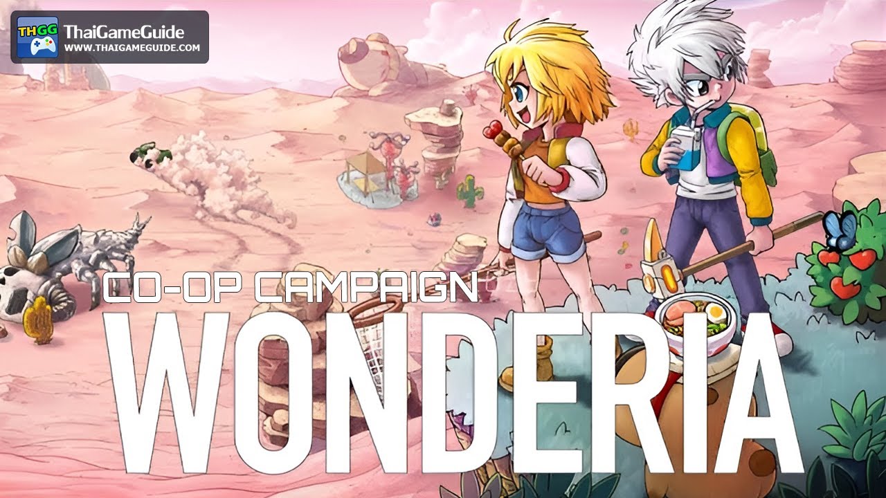 New PC Game! Wonderia &mdash; Open World Action Sandbox Survival (8-Player Online Co-op) | Full Gameplay