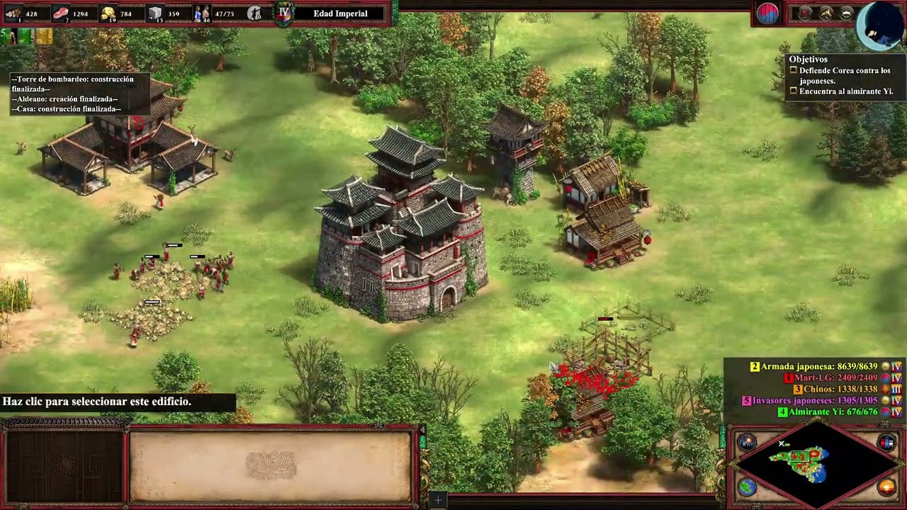 Age of Empires II - Noryang (1598) Difícil