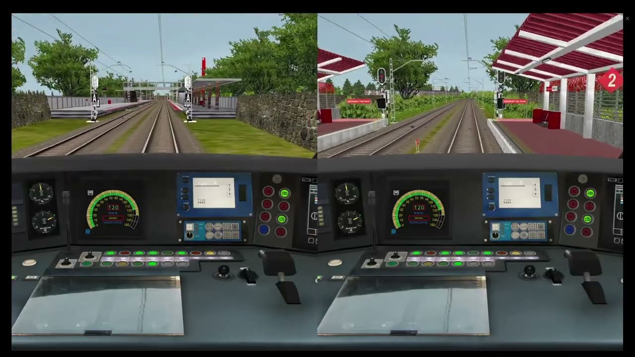 Open Rails CGL 2.2 N / RE Aeropuerto - Sur