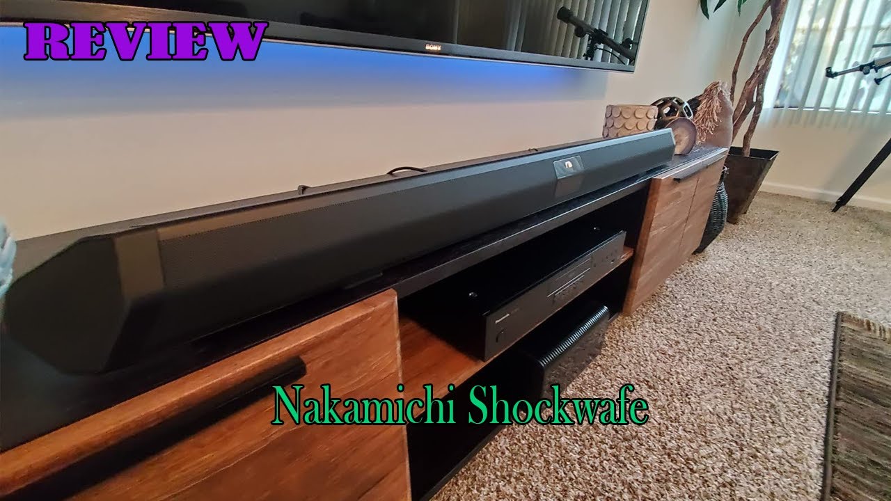 Nakamichi Shockwafe Review - Amazing Dolby Atmos Surround Sound With Dual Subwoofers