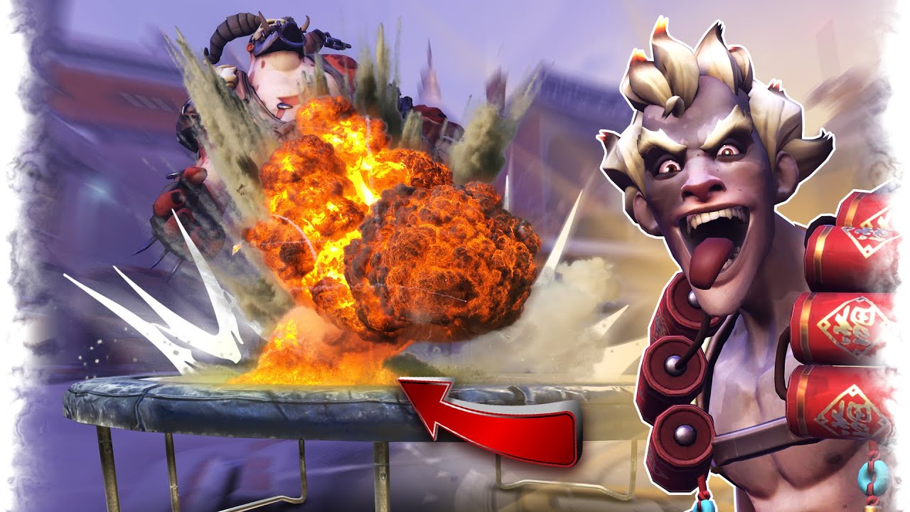 NEW JUNKRAT BUG IN VOLSKAYA... | Overwatch Best and Funny Moments - Ep.287