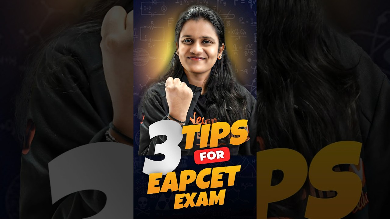 EAPCET Tips to Ace the Exams 💯🔥