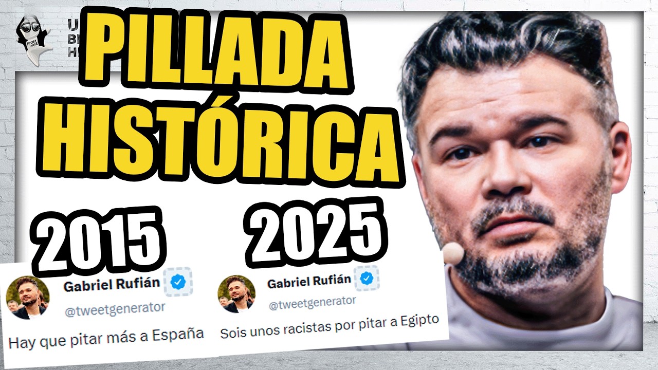 PILLADA HIST&Oacute;RICA a RUFI&Aacute;N y su R*CISMO SELECTIVO | UTBED