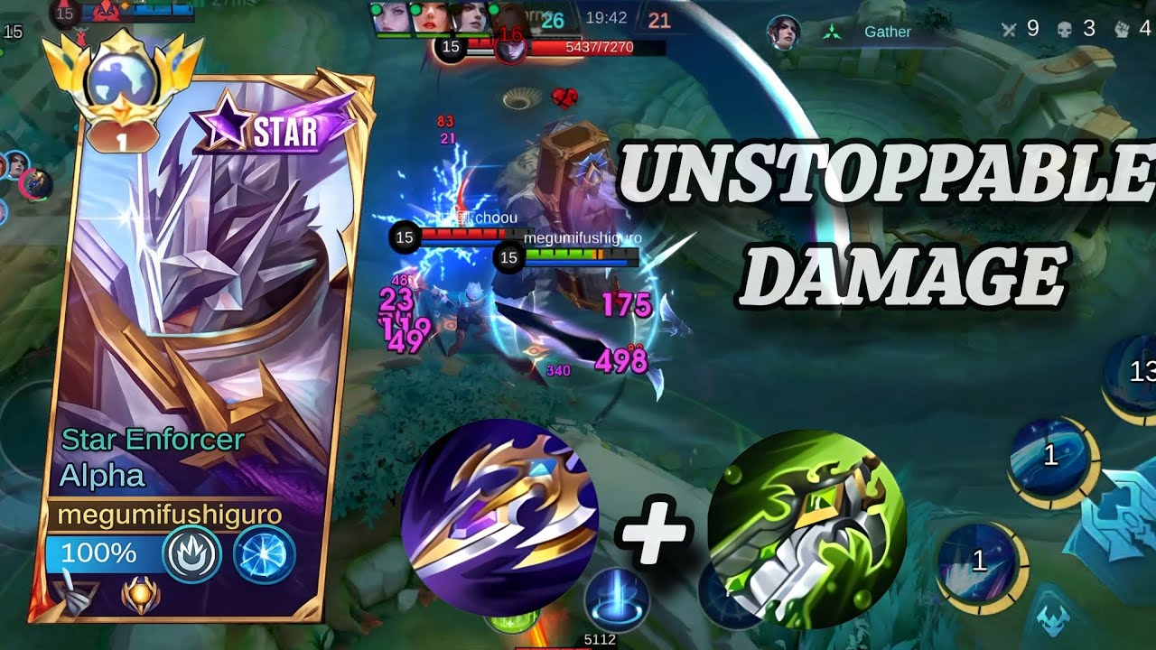 THIS ALPHA IS BROKEN 😈 | EXP LANE DOMINATION | Mobile Legends