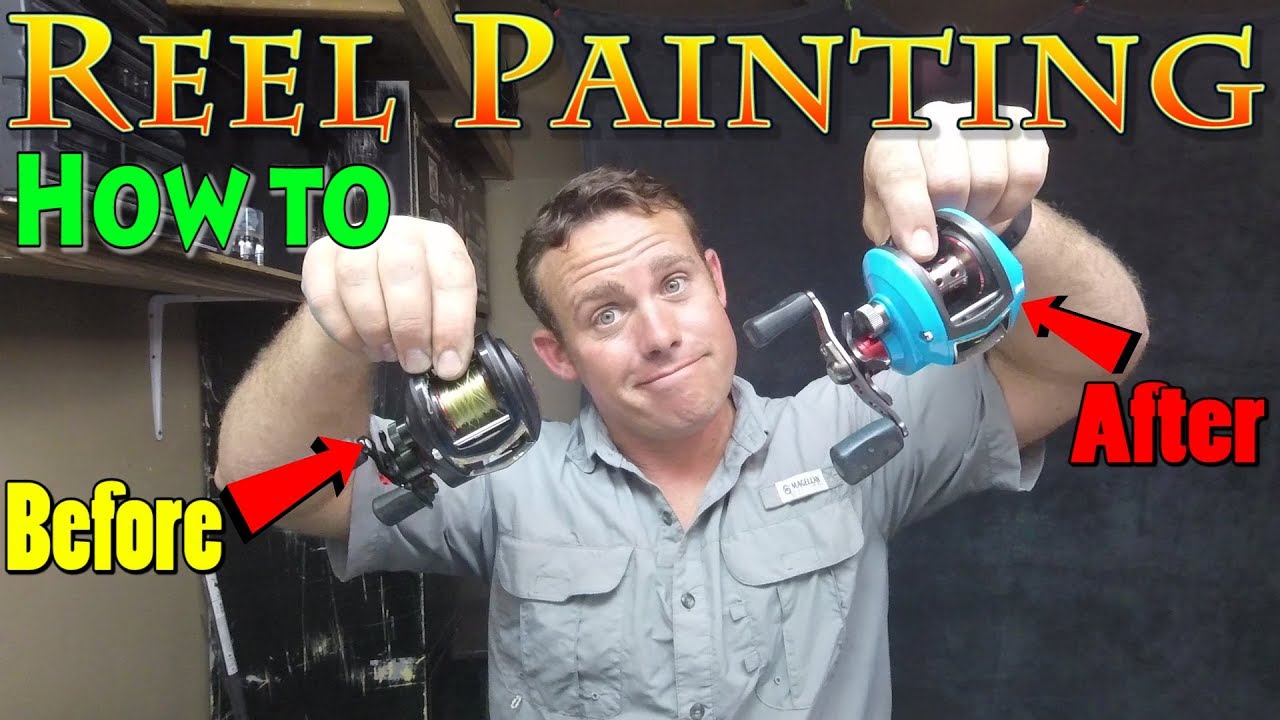 Custom Painted Reel - How to - Abu Garcia Revo SX