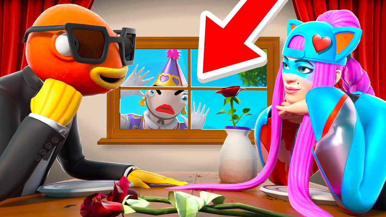 Princesse Poiscaille nous ESPIONNE au RESTAURANT ! Elle veut KIDNAPPER la YOUTUBEUSE AMOUREUSE !