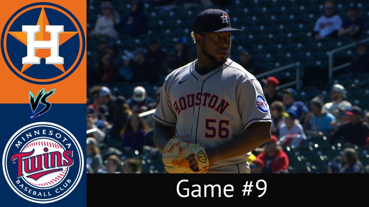 Astros VS Twins Condensed Game 4/6/25