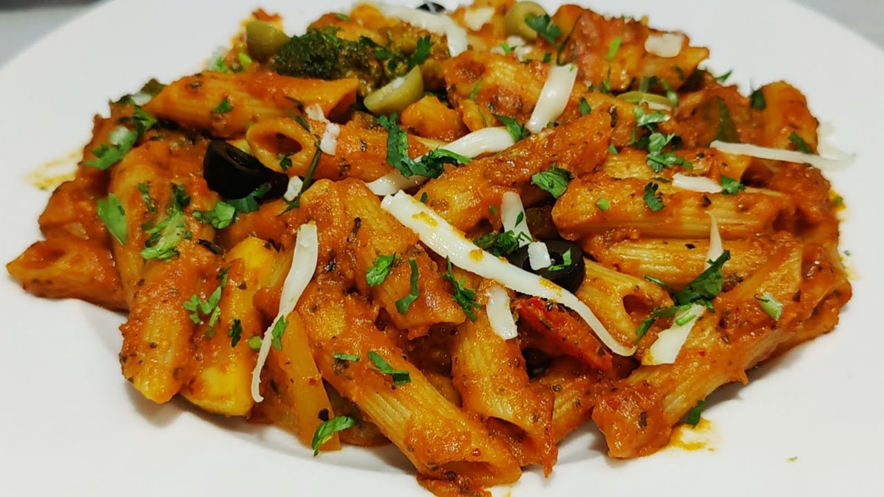 Red Sauce Pasta Restaurant Style | Panne Pasta Red Sauce | Pasta Recipe | Chef Ashok