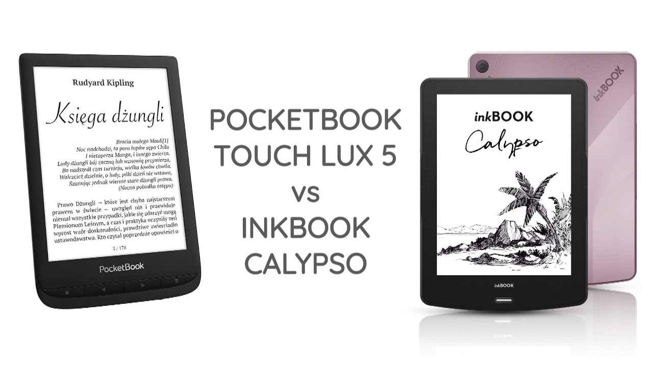 InkBOOK Calypso vs PocketBook Touch Lux 5 | Porównanie szybkości działania czytników