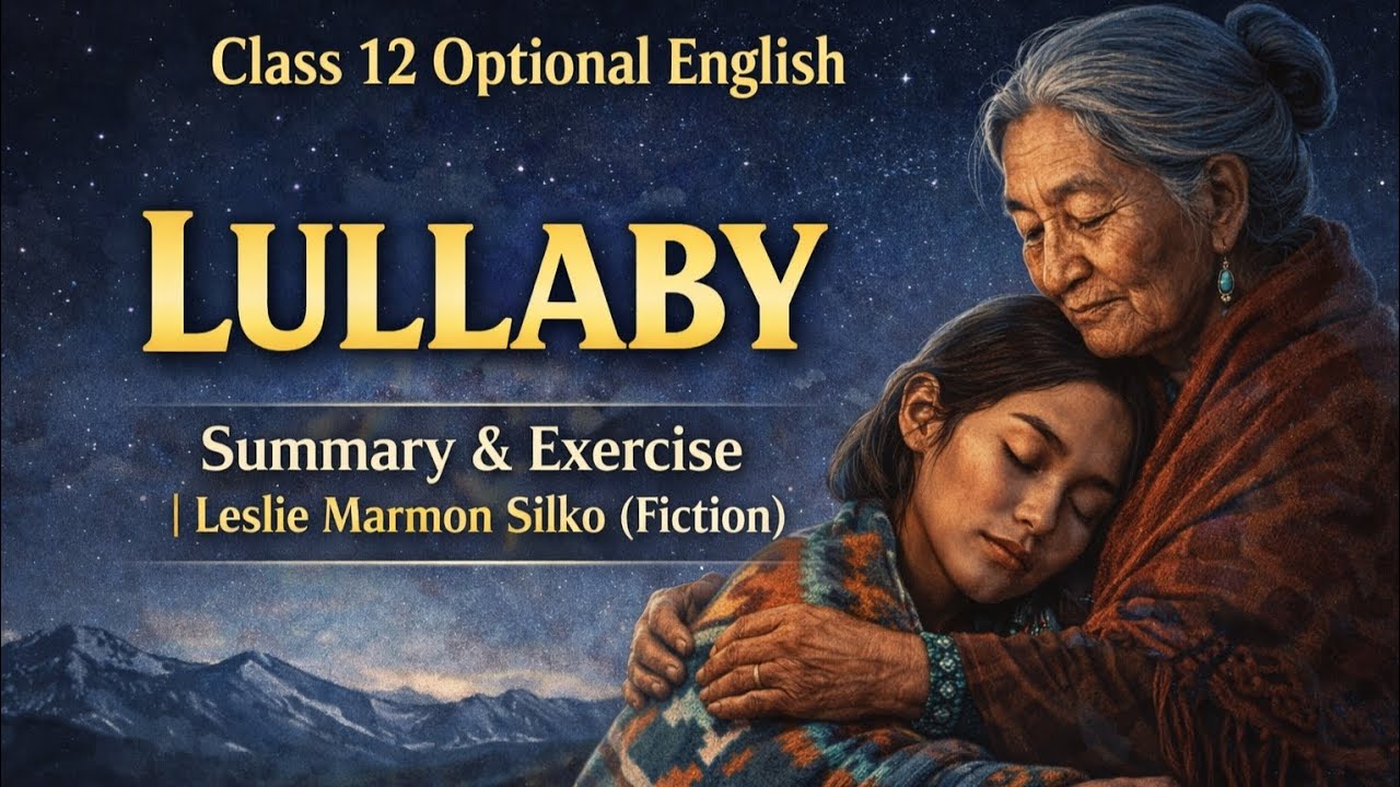 Lullaby Summary And Exercise | Class 12 Optional English | Major English