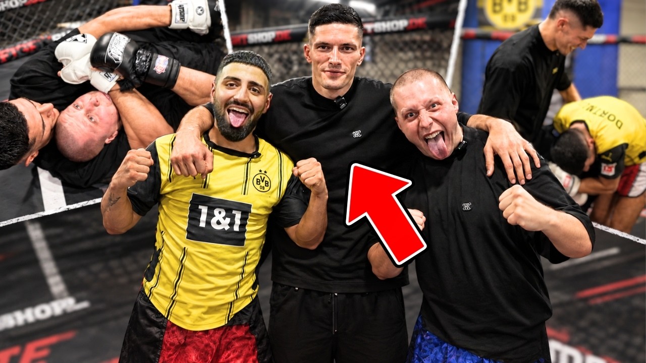Jordan & Semih MMA KAMPF gegen ISLAM DULATOV (doofe Idee)