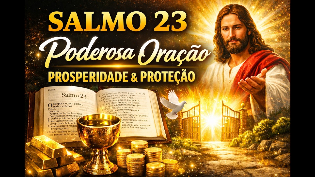 SALMO 23 – Poderosa Oração Para Prosperidade e Proteção