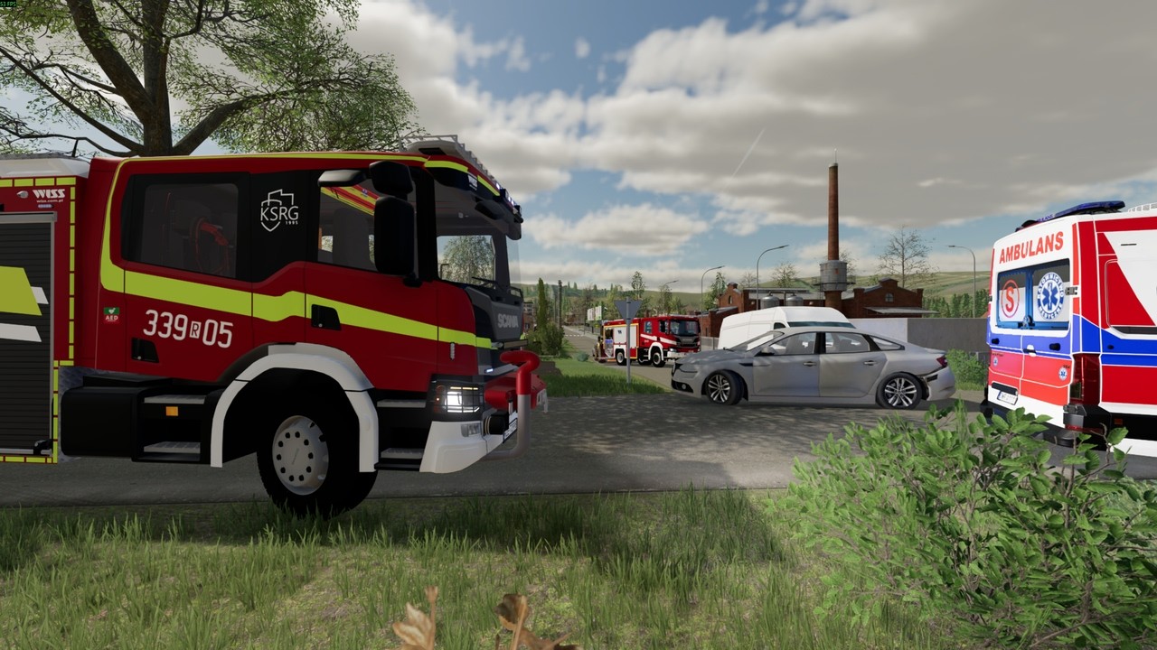 [FS22] Pożar nieużytków oraz wypadek. OSP za lasem#2
