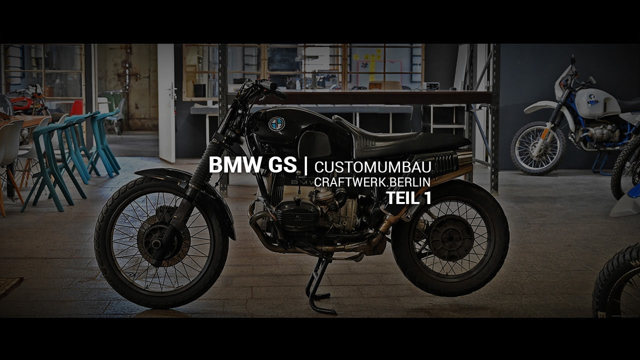 BMW GS Custom Umbau TEIL 1 Zerlegen - Demontage - Projektdetails