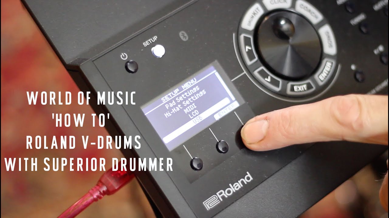 Using Roland TD-17 V-Drums with Toontrak Superior Drummer | World of Music