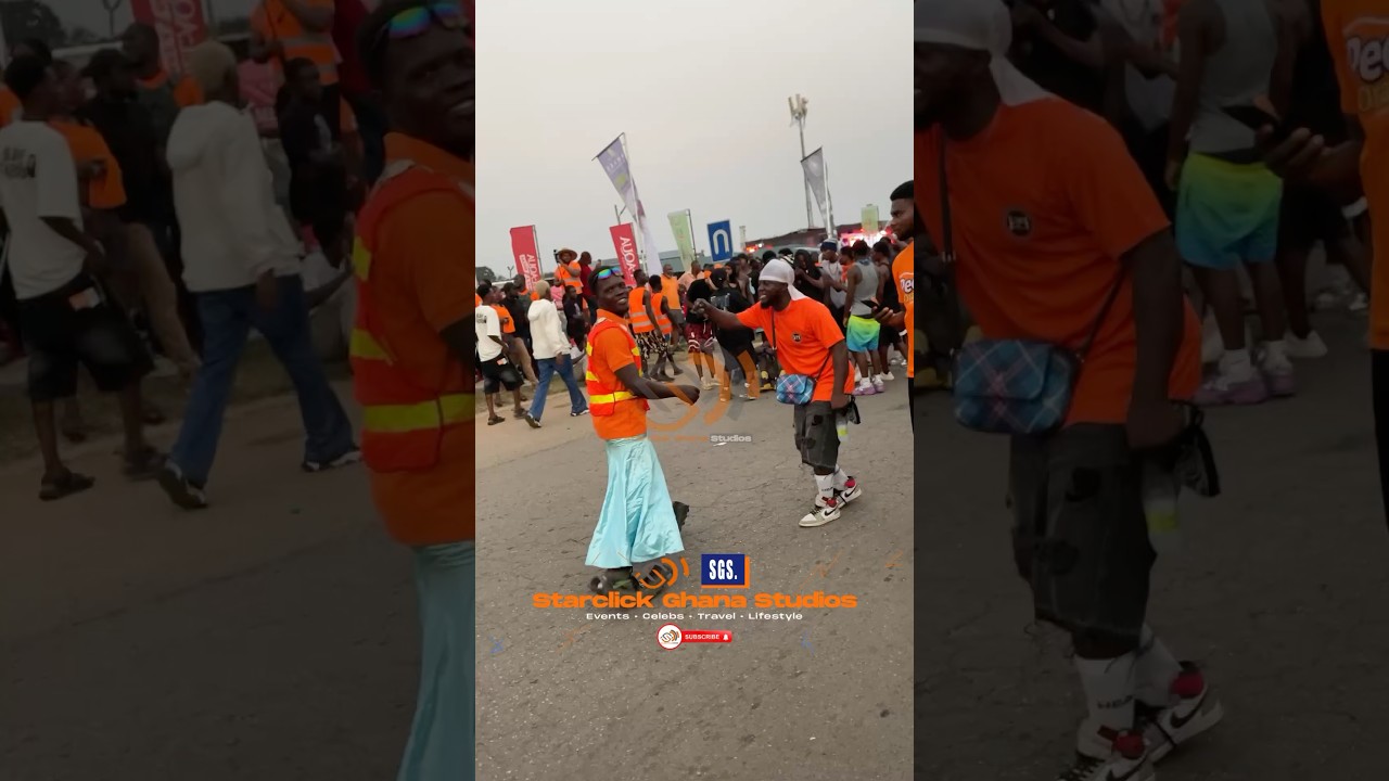 Cape Coast Orange Friday was awesome 🤩 #capecoast #orangefriday #trendinginghana #blogger #festival